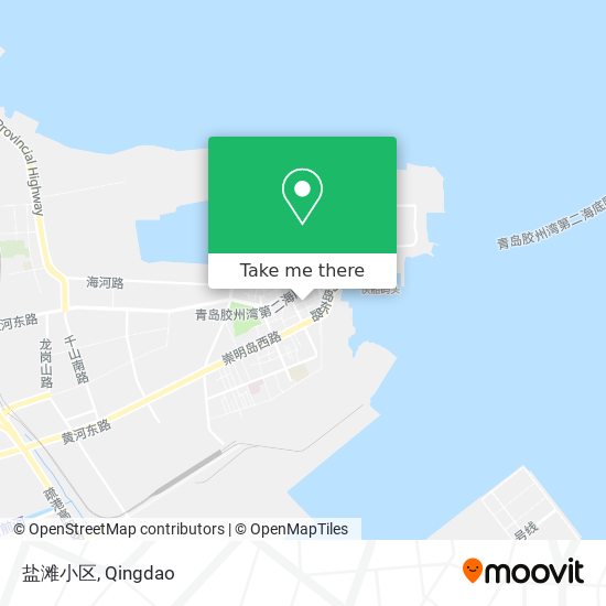 盐滩小区 map