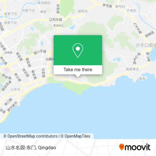 山水名园-东门 map