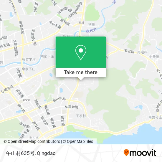 午山村635号 map