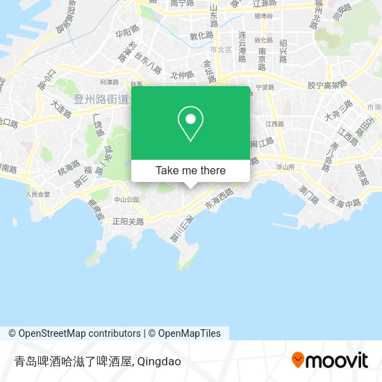 青岛啤酒哈滋了啤酒屋 map
