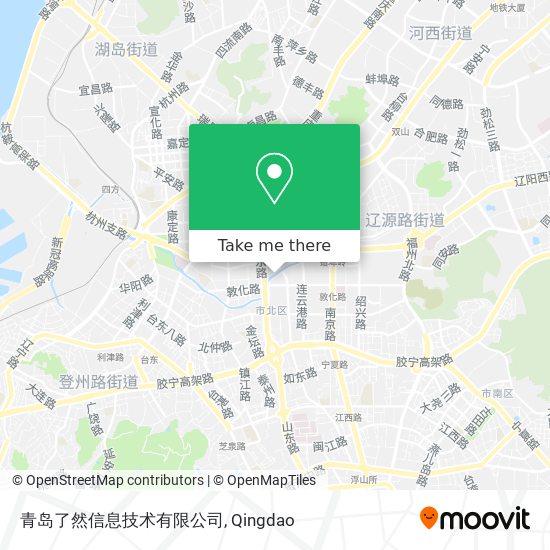 青岛了然信息技术有限公司 map