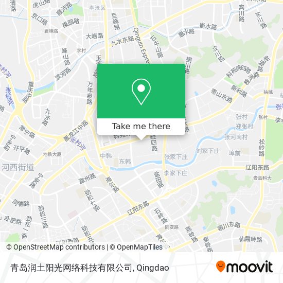 青岛润土阳光网络科技有限公司 map
