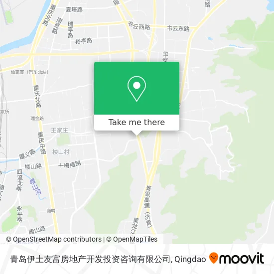 青岛伊土友富房地产开发投资咨询有限公司 map