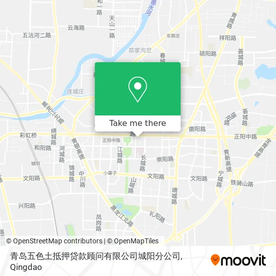 青岛五色土抵押贷款顾问有限公司城阳分公司 map
