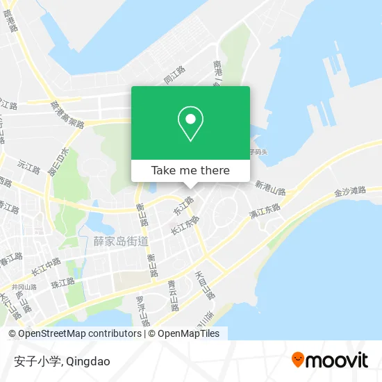 安子小学 map