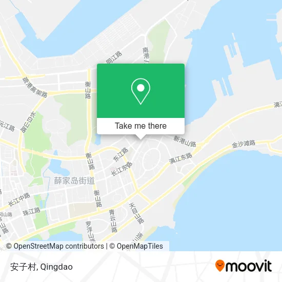 安子村 map
