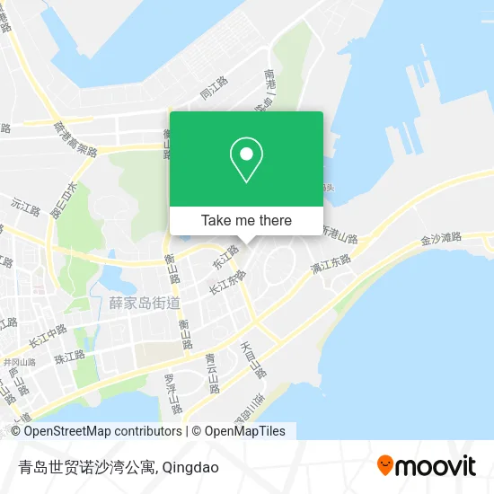 青岛世贸诺沙湾公寓 map