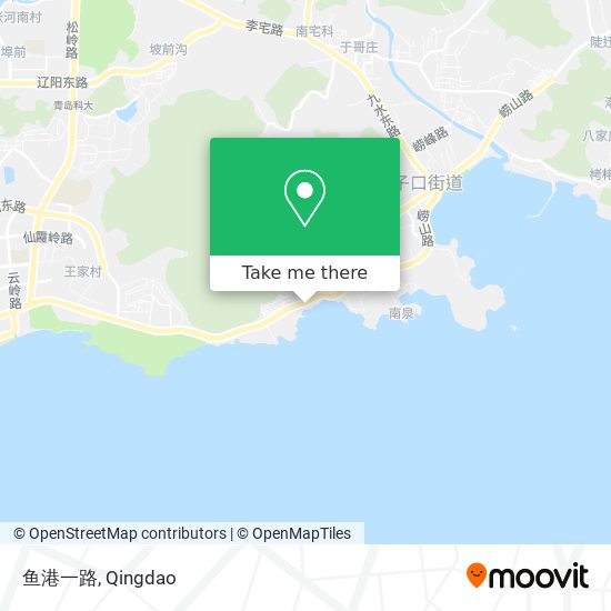 鱼港一路 map