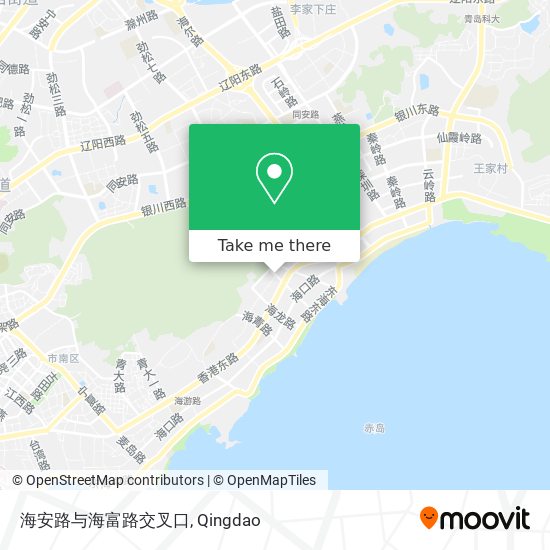 海安路与海富路交叉口 map