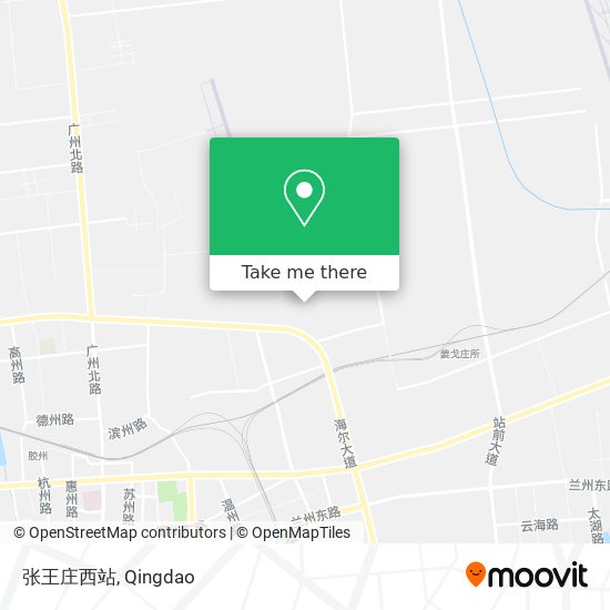 张王庄西站 map