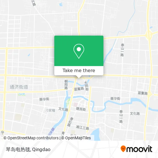 琴岛电热毯 map