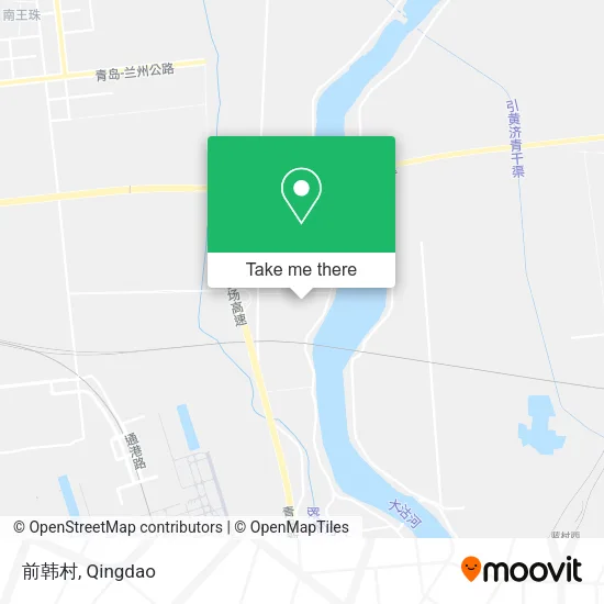 前韩村 map