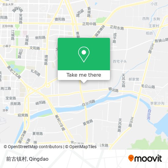 前古镇村 map