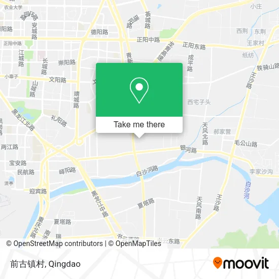 前古镇村 map