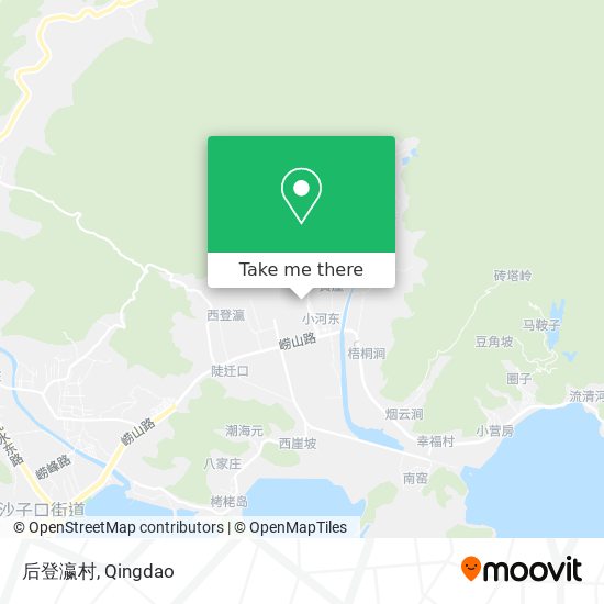 后登瀛村 map