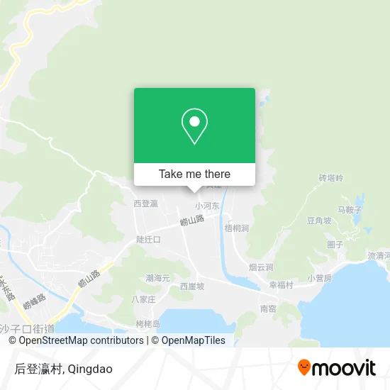 后登瀛村 map