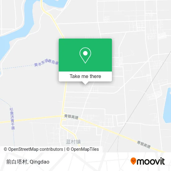 前白塔村 map