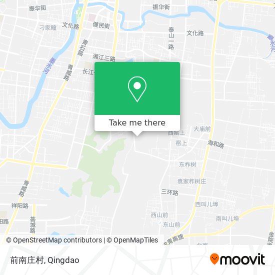 前南庄村 map