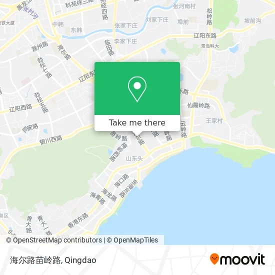 海尔路苗岭路 map