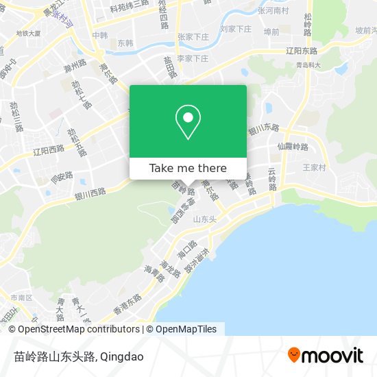 苗岭路山东头路 map