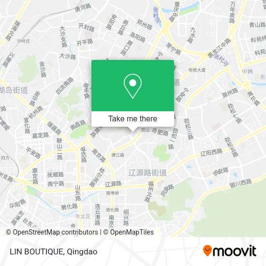 LIN BOUTIQUE map