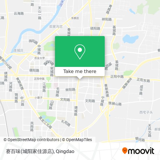 赛百味(城阳家佳源店) map