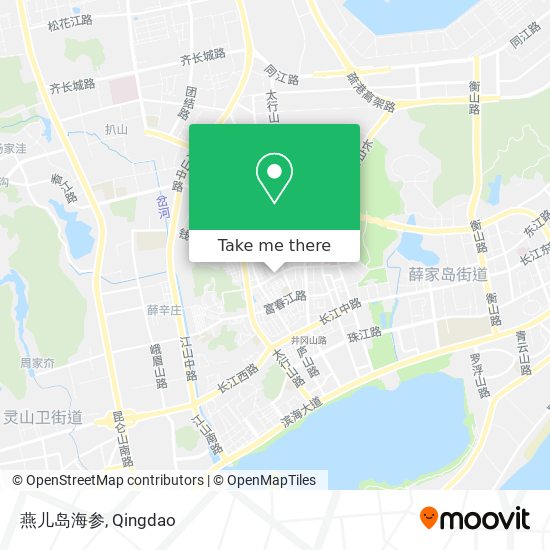 燕儿岛海参 map