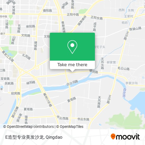 E造型专业美发沙龙 map