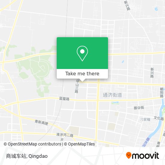 商城车站 map