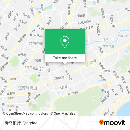 青岛银行 map
