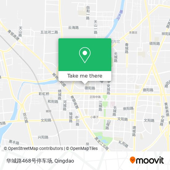 华城路468号停车场 map