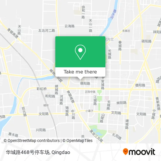 华城路468号停车场 map