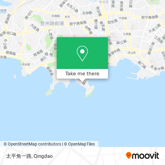 太平角一路 map