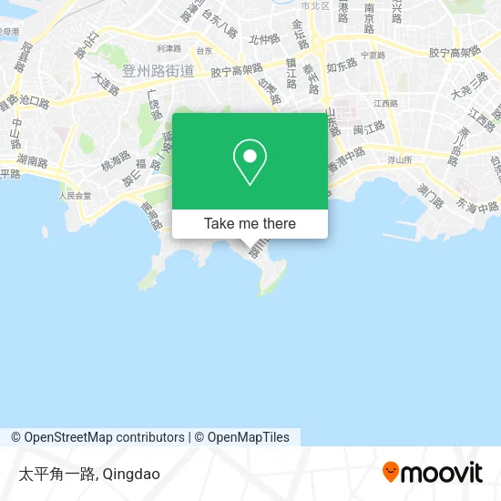 太平角一路 map