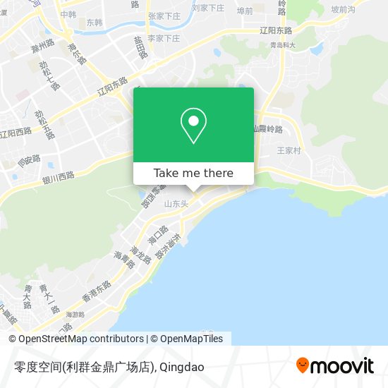 零度空间(利群金鼎广场店) map