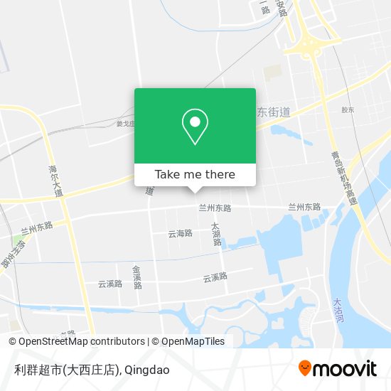 利群超市(大西庄店) map