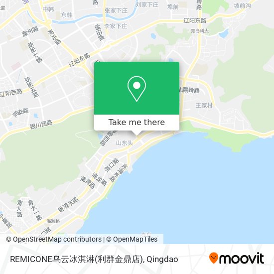 REMICONE乌云冰淇淋(利群金鼎店) map