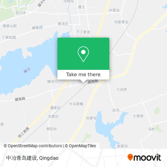 中冶青岛建设 map