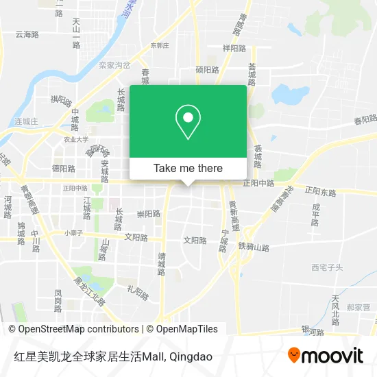 红星美凯龙全球家居生活Mall map
