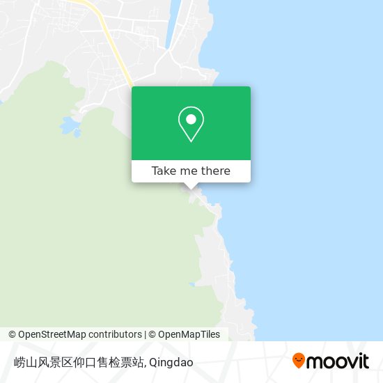崂山风景区仰口售检票站 map