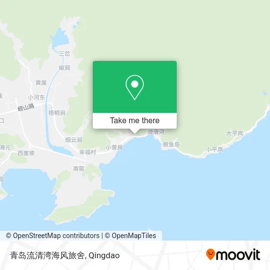 青岛流清湾海风旅舍 map