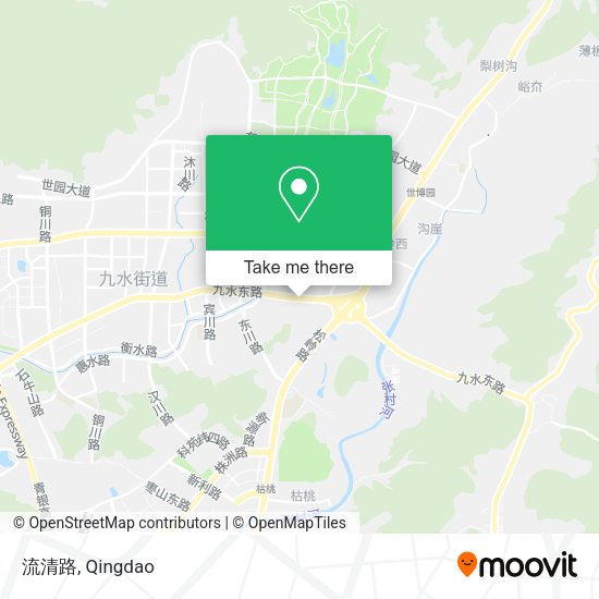 流清路 map