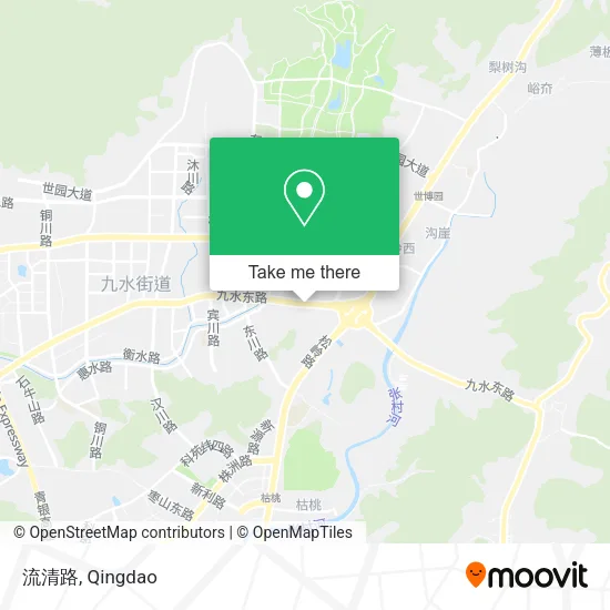 流清路 map