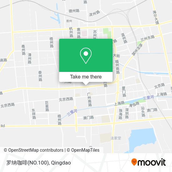 罗纳咖啡(NO.100) map