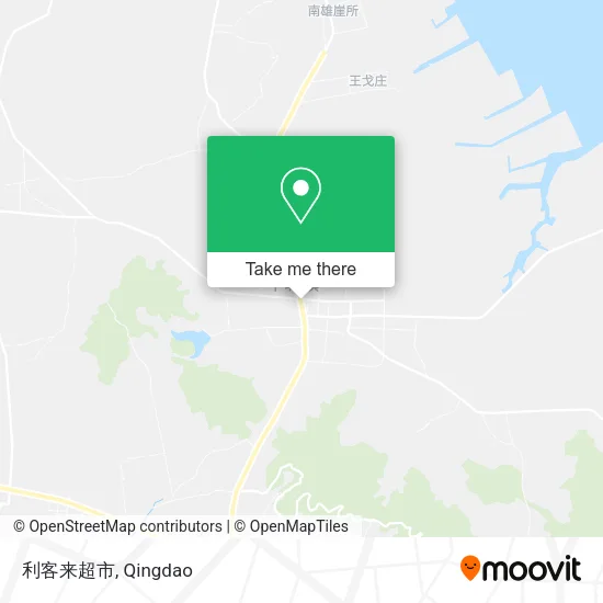 利客来超市 map