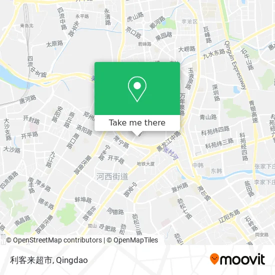 利客来超市 map