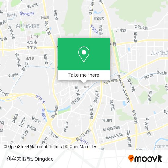 利客来眼镜 map