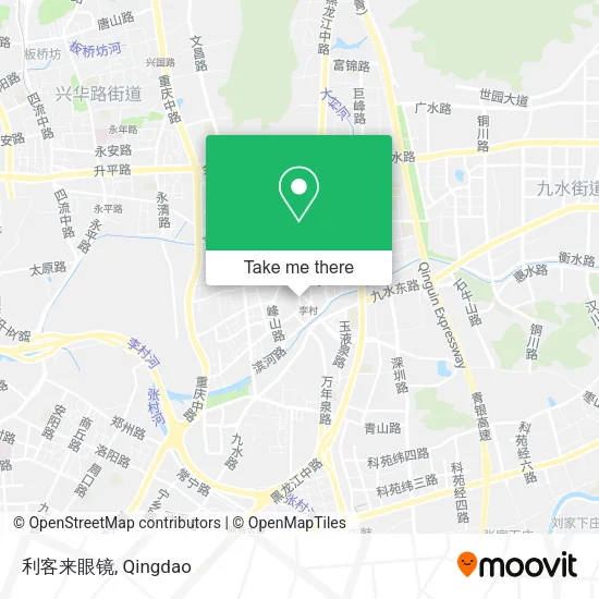 利客来眼镜 map