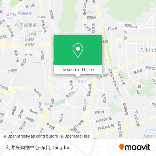 利客来购物中心-东门 map