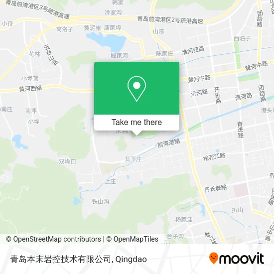 青岛本末岩控技术有限公司 map